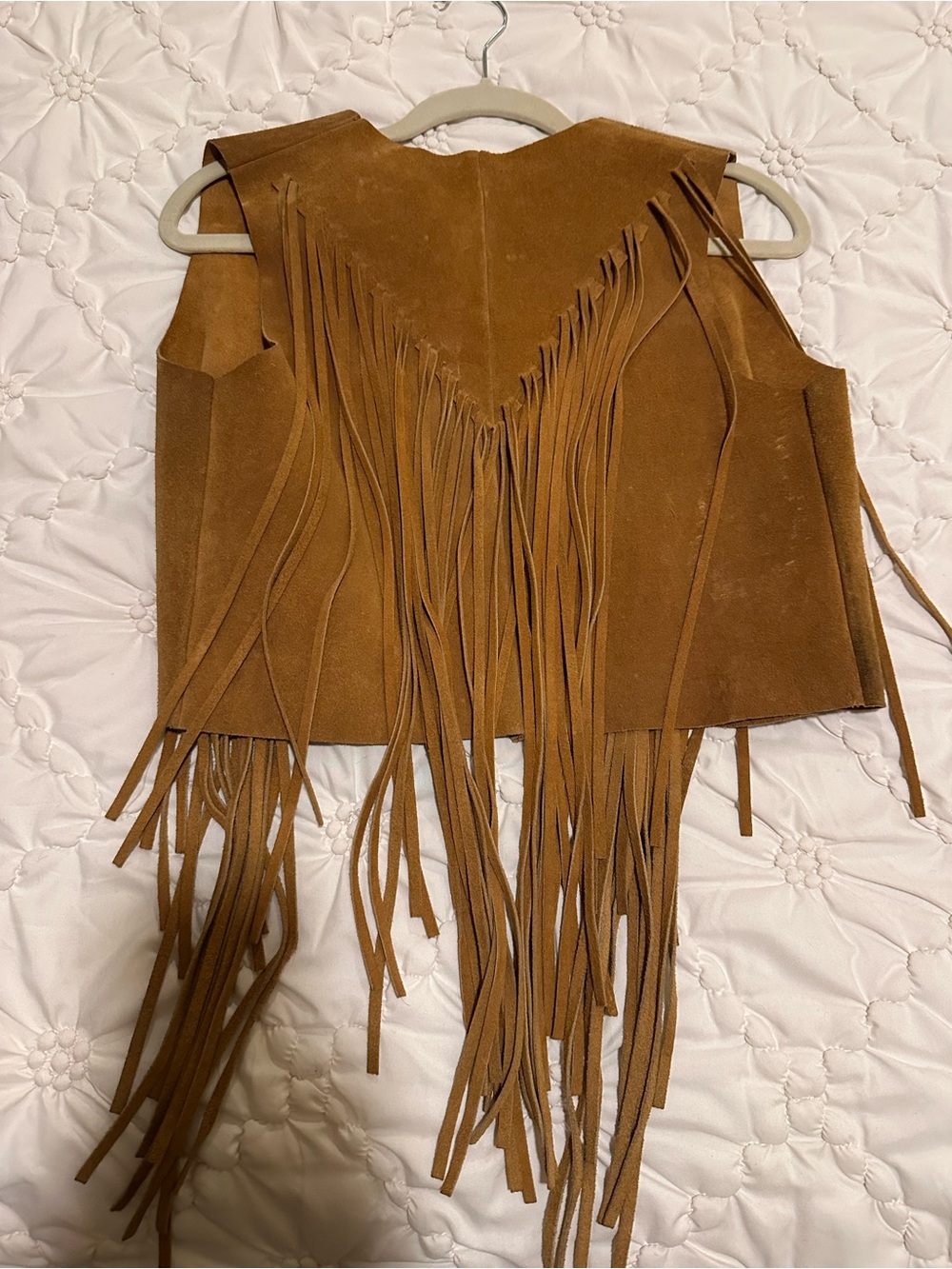Vintage fringe western vest